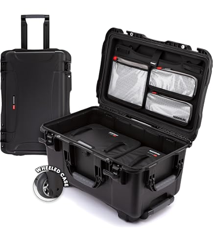 Amazon.co.jp: Nanuk 950 Protective Rolling Case (Yellow) : 家電